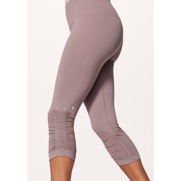 lululemon athletica Pants - Lululemon Awakening Crop Misty Mauve